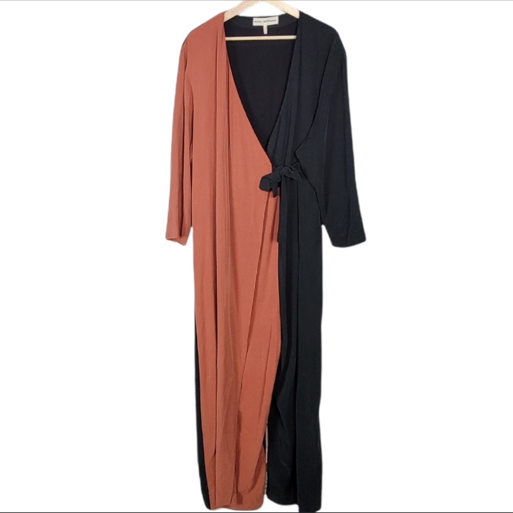 Mara Hoffman colorblock jumpsuit size LARGE